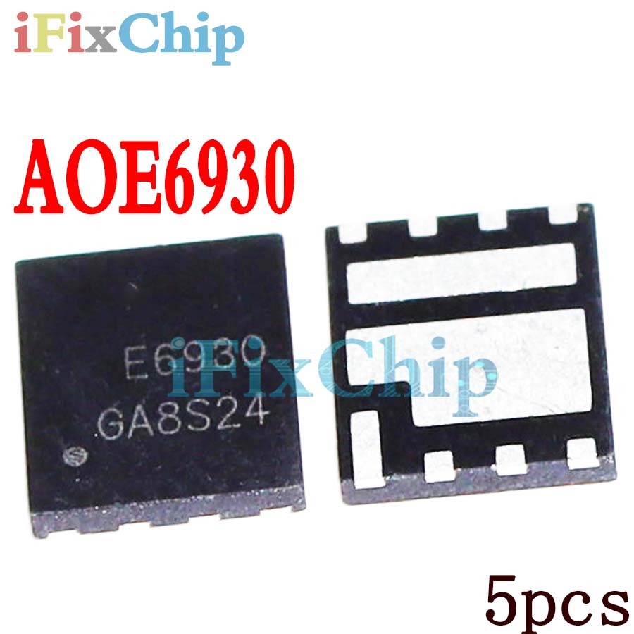 มอสเฟต AOE6930 E6930 QFN-8 5 ชิ้น