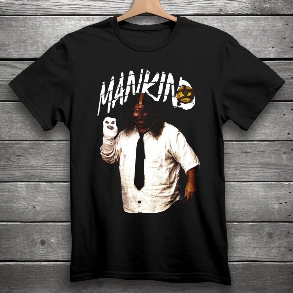 Mankind Wrestling T-Shirts Wwe Men Cool Casual Pride