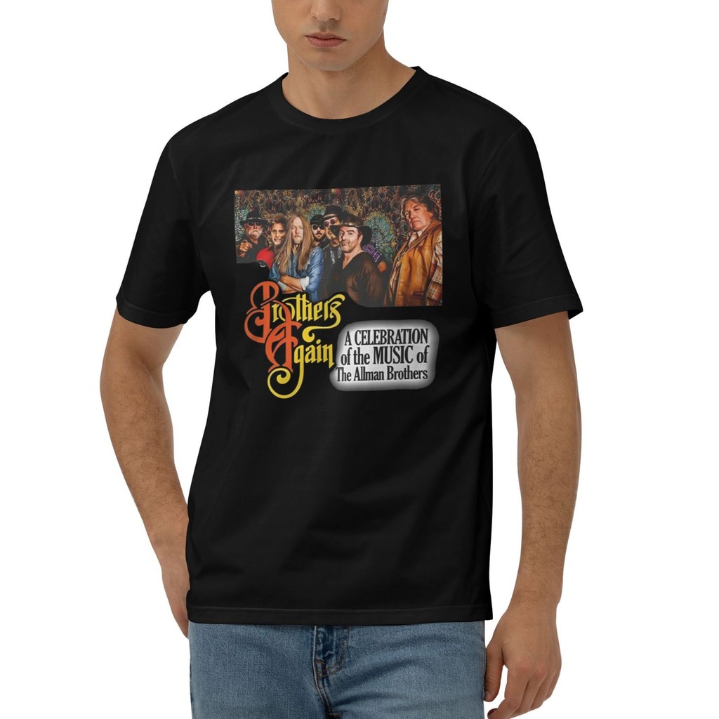 เสื้อยืดผ้าฝ้าย Allman Brothers-Brothers Again
