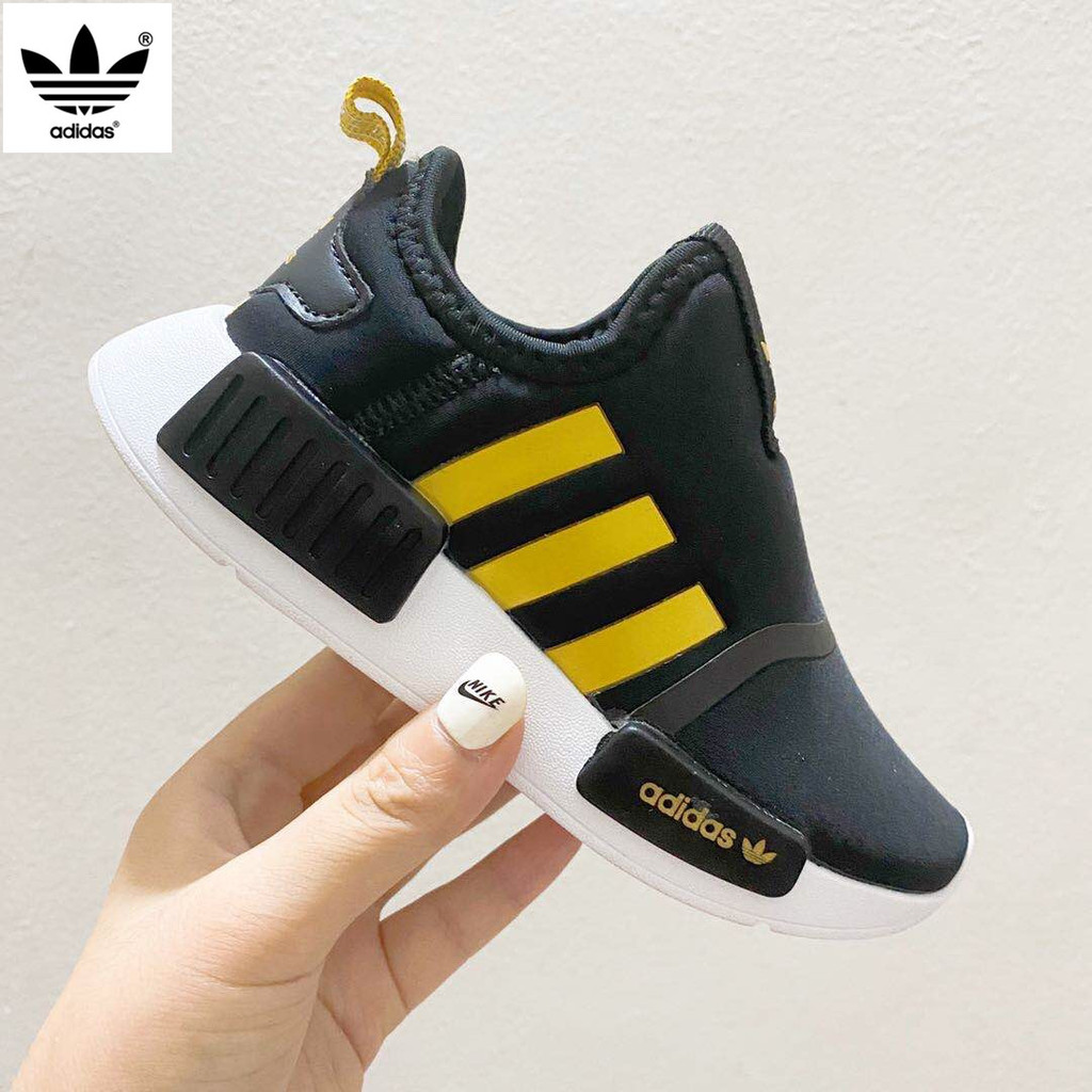 A_didas NMD 360 Slip On Boys Shoes รองเท้าเด็กผู้หญิงรองเท้ากีฬารองเท้าลําลอง ราคา ถูกที่สุด ดีลบีเคเค แกลเลอรีภาพที่ 4