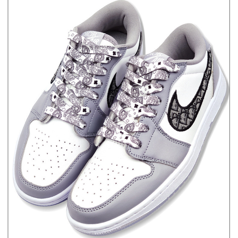 1 คู่ เชือกผูกรองเท้าลาย Gradient ยาว 120 ซม./0.8 - แบบ Bandana, เหมาะสำหรับรองเท้า Low-Top
