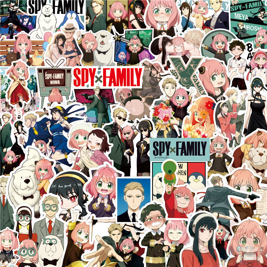 70Pcs/Set ❉ SPY×FAMILY Series 02 Stickers ❉ DIY Fashion Doodle Decals Stickers