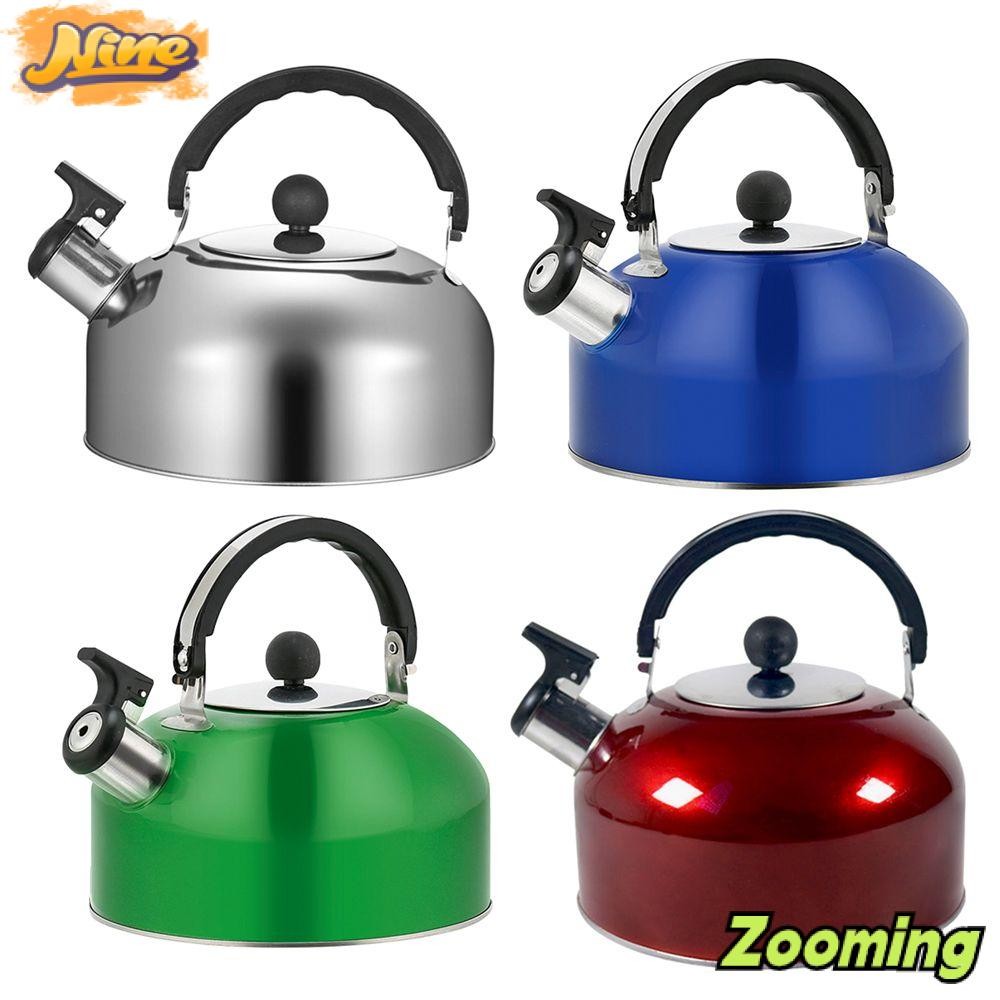 Zooming 3L เตาแก๊สกาต้มน้ําแบบพกพาสําหรับโฮมออฟฟิศร้านอาหาร Ergonomic Handle Teakettle