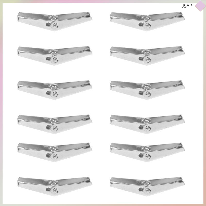 สลักเกลียวฮาร์ดแวร์ Hook Sheetrock Wall Anchors Toggle Wing Nut Heavy Duty junshaoyipin