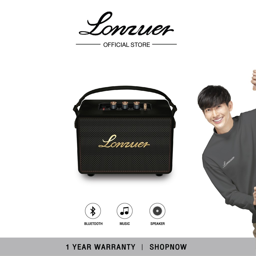 LONZUER  IDEA ลำโพงบลูทูธ รับประกัน 1 ปี