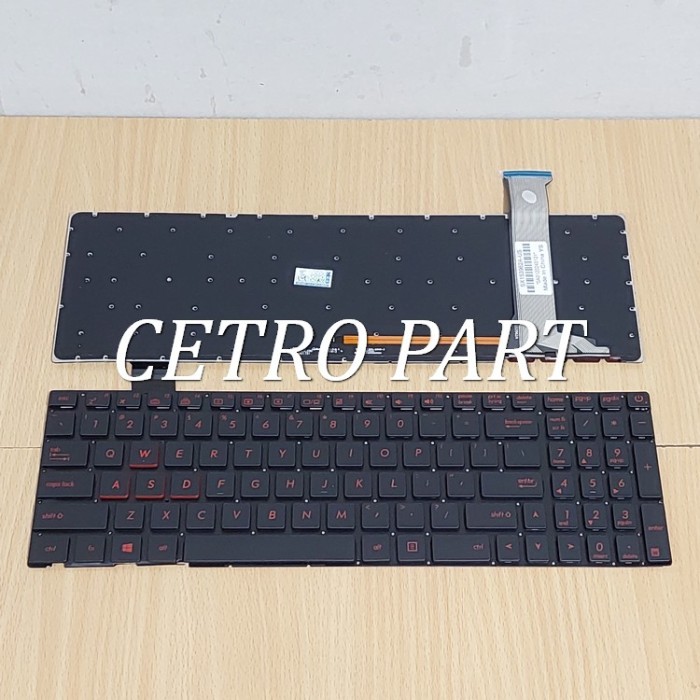 แป้นพิมพ์สําหรับ ASUS ROG GL552 GL552J GL552V N552VW N552VX G771JM BACKLIGHT - ใหม่