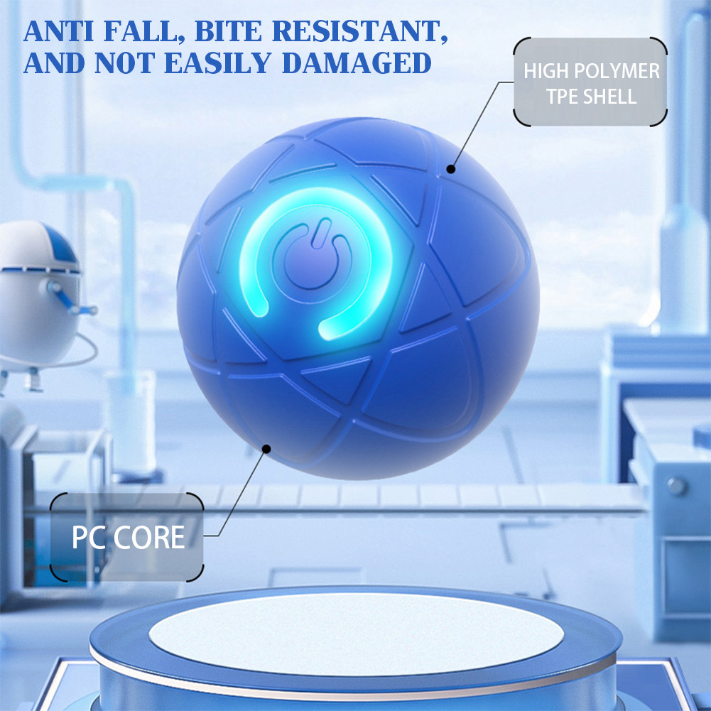 Smart Dog Ball Training Self-moving Dog Toys สินค้าของเล่นสัตว์เลี้ยง - รูปที่ 4