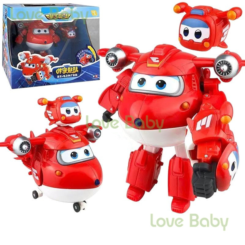ตุ๊กตาฟิกเกอร์ Super Wing Super Charge & mini pet แม่เหล็ก ขนาด 5 นิ้ว ของเล่นสําหรับเด็ก 0ipt