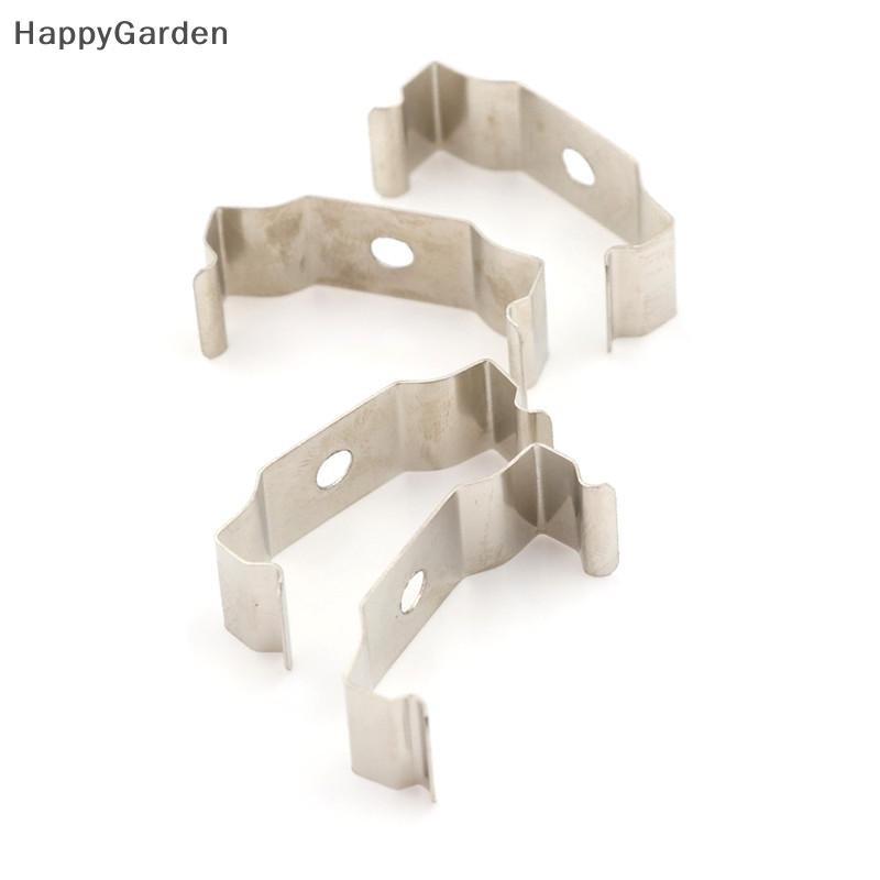 ใหม่ 4 ชิ้น T8 หลอดเรืองแสงผู้ถือโคมไฟคลิปซ็อกเก็ตเงินร้อน - รูปที่ 2