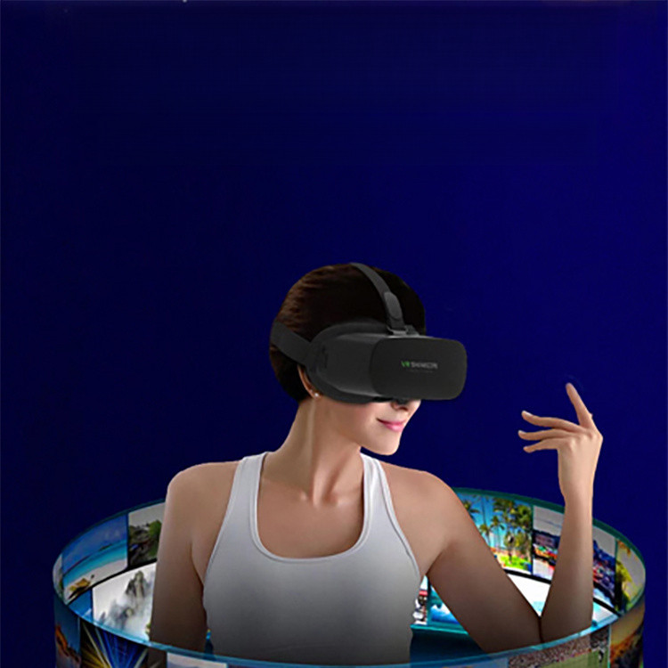 Thousand Magic Mirror แว่นตา VR รุ่นที่19สำหรับเล่นเกมโทรศัพท์แฟน3D Virtual VR All-in-one AV