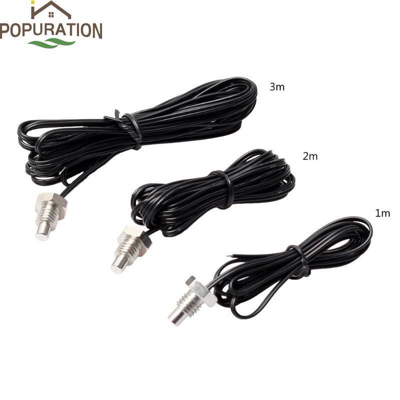 Pop NTC 10K Thermistor Sensors Digital Temperature Probe สําหรับคอนดิชั่นเนอร์ 1 2 สําหรับ
