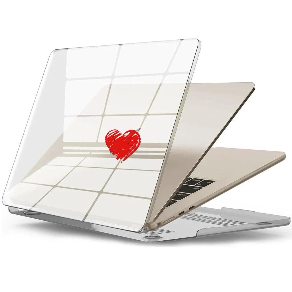 เคสแข็งพลาสติกใสสำหรับเคส MacBook Pro14 Air15 เข้ากันได้กับMacBook Air & Proและ A3113 13.6 Hard Shell Case Crystal Clear