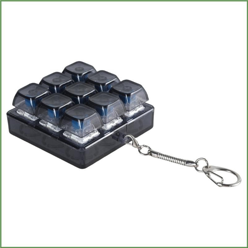 Bon 9Key XDA Profile เครื่องทดสอบปุ่มกดโปร่งแสง คีย์บอร์ดเชิงกลแบบบูรณาการ เครื่องทดสอบสวิตช์สําหรับรหัสและสํานักงาน