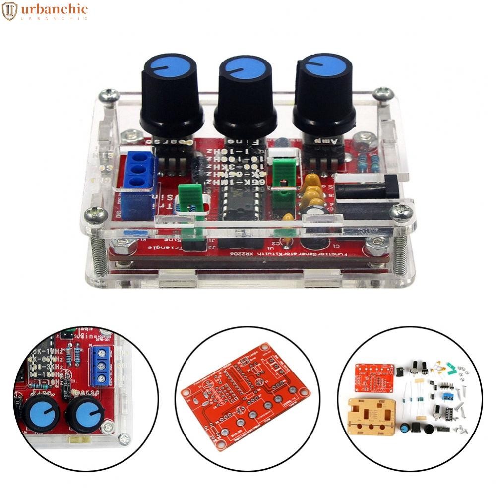 โครงการอิเล็กทรอนิกส์รุ่น Waveshape พร้อมสําหรับ XR2206 คู่มือประกอบที่สมบูรณ์