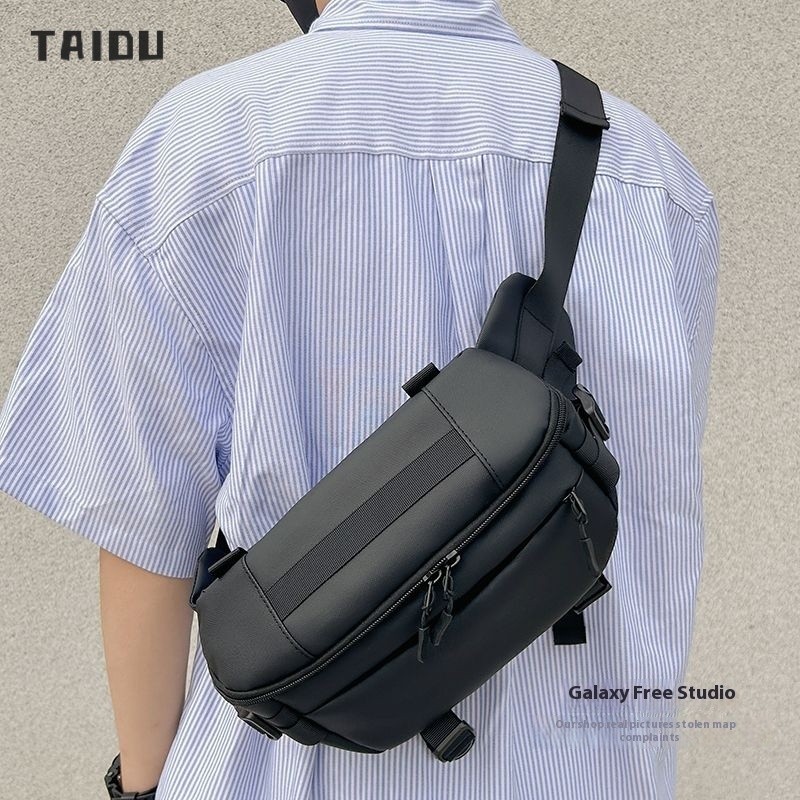 Taidu Pocket ลายใหม่ เวลาว่าง เทรนด์กันน้ํา กระเป๋าคาดหน้าอกครอสบอดี้