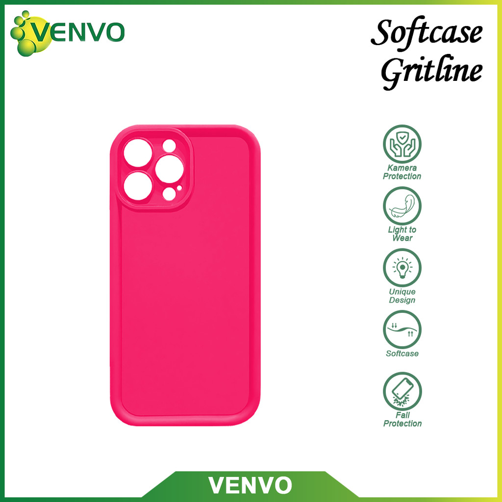 VENVO - VV53 Softcase Gritline Xiaomi Mi A2 Lite 10T 10T Pro 12T 13T 13T Pro Poco F5 5G F6 5G M5 X6 