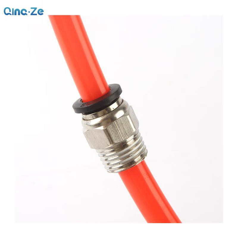 Air Pneumatic Joint 3D เครื่องพิมพ์ระยะไกล Feeding Inlet อุปกรณ์ท่อตรงผ่าน PC4-01 Quick-penetrating Trachea Joint PC4-M6