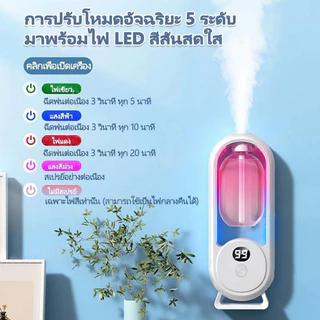 เครื่องพ่นน้ำหอมอัตโนมัติในห้อง ฟอกอากาศ ชาร์จ USB น้ําหอมปรับอากาศในห้อง เครื่องฟอกอากาศอัตโนมัติ