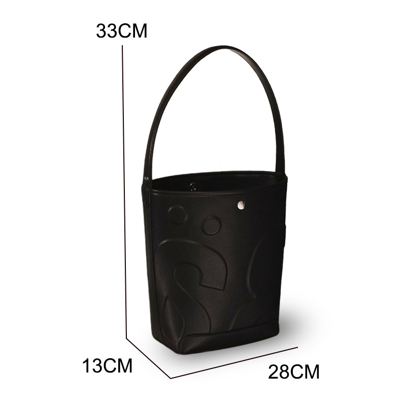 Evertoner Fashion Rally Bucket Bag for Women Casual Ladies Large Capacity Armpit Tote Bag
