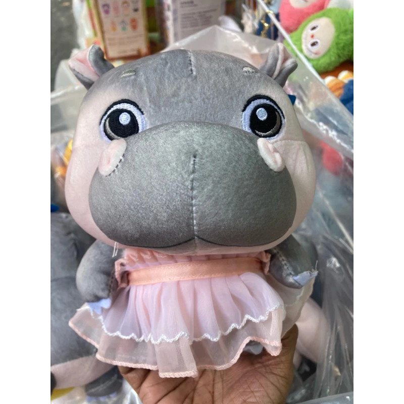 🦛จัดส่งทันที🦛ตุ๊กตา moo deng hippo plush ฮิปโป้เด้ง ตุ๊กตาฮิปโปหมูของเล่นตุ๊กตาฮิปโปของขวัญวันเกิดตุ๊กตาหมู