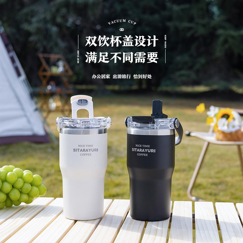 RAINBOW CUP SITARAYURI (แท้) แก้วกาแฟ เก็บความร้อนและความเย็น แก้วสแตนเลสพกพา 600/900มล. ราคา ถูกที่สุด ดีลบีเคเค แกลเลอรีภาพที่ 3