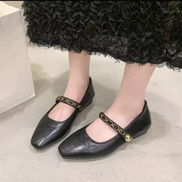Mary jane Flats 18397 5/8 รองเท้าพวง