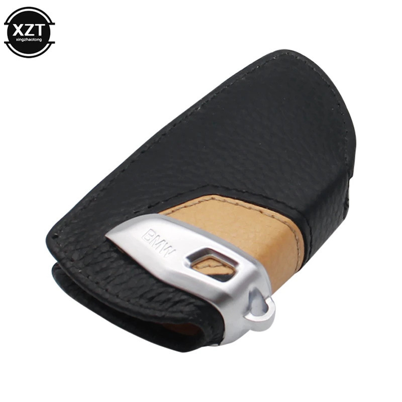 Leather Key Case for BMW F31 F30 X5 F15 X1 X3 X5 X6 3 5 series F10 F30 for BMW Key Case Key Protecti