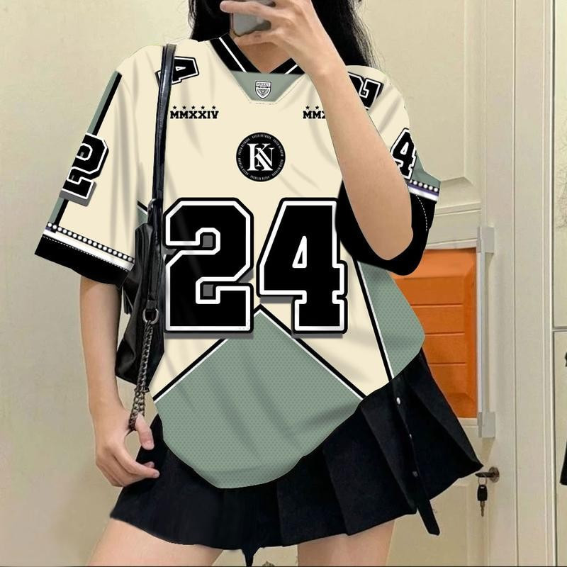 เสื้อ NFL Jersey 2025 สำหรับทุกเพศ พร้อมพิมพ์ลายแบบเต็มตัวบนเนื้อไมโครไฟเบอร์