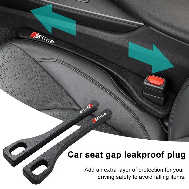 Car Seat Gap Filler Side Seam Plug Strip Leak-proof Filling Strip สําหรับ Audi C5 C6 C7 A4 B6 B8 B7 