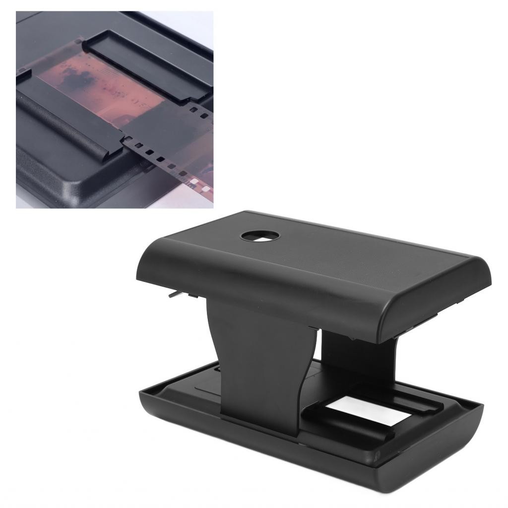 Film & Slide Scanner LED Lighted Digital 35 มม. ภาพพับได้และประหยัดพื้นที่สําหรับสไลด์เก่าถึง