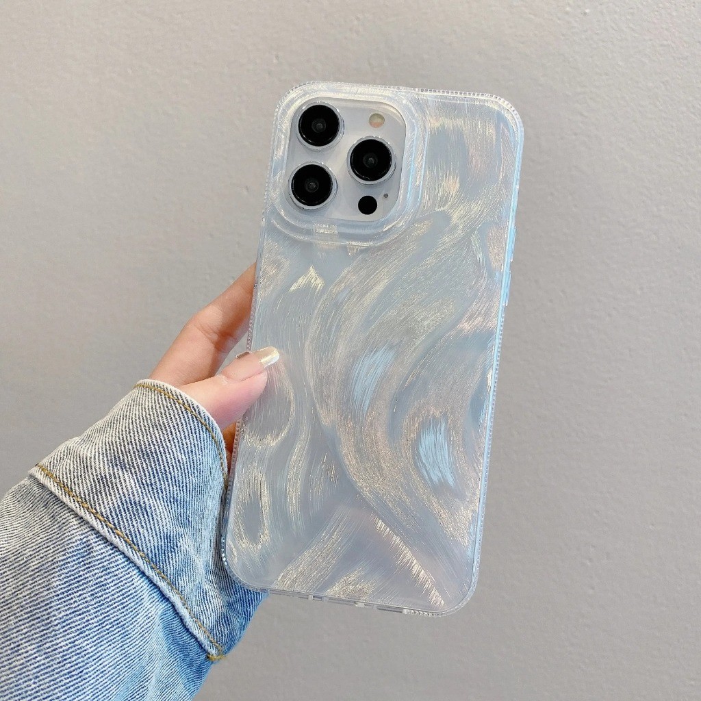 CASE FEATHER SILVER HOLOGRAM VIVO Y29 Y04 Y29S Y18 Y17S Y19S V40 LITE - BCL168