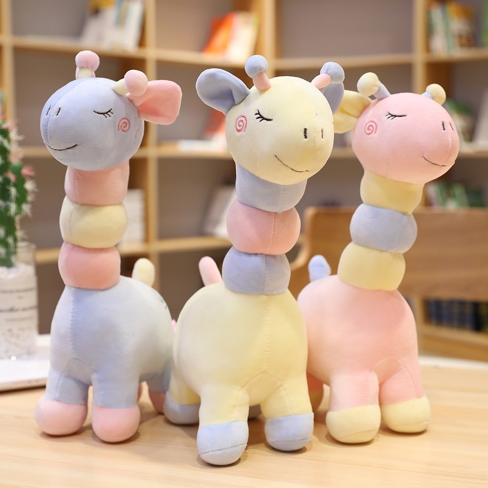 หมอนตุ๊กตายัดนุ่ม [5433 รีวิว] ตุ๊กตายัดนุ่มรูปยีราฟน่ารัก ตุ๊กตาสัตว์ยัดขนาดใหญ่ หมอนนุ่มสบาย ของขวัญวันเกิดสำหรับเด็กผู้หญิง