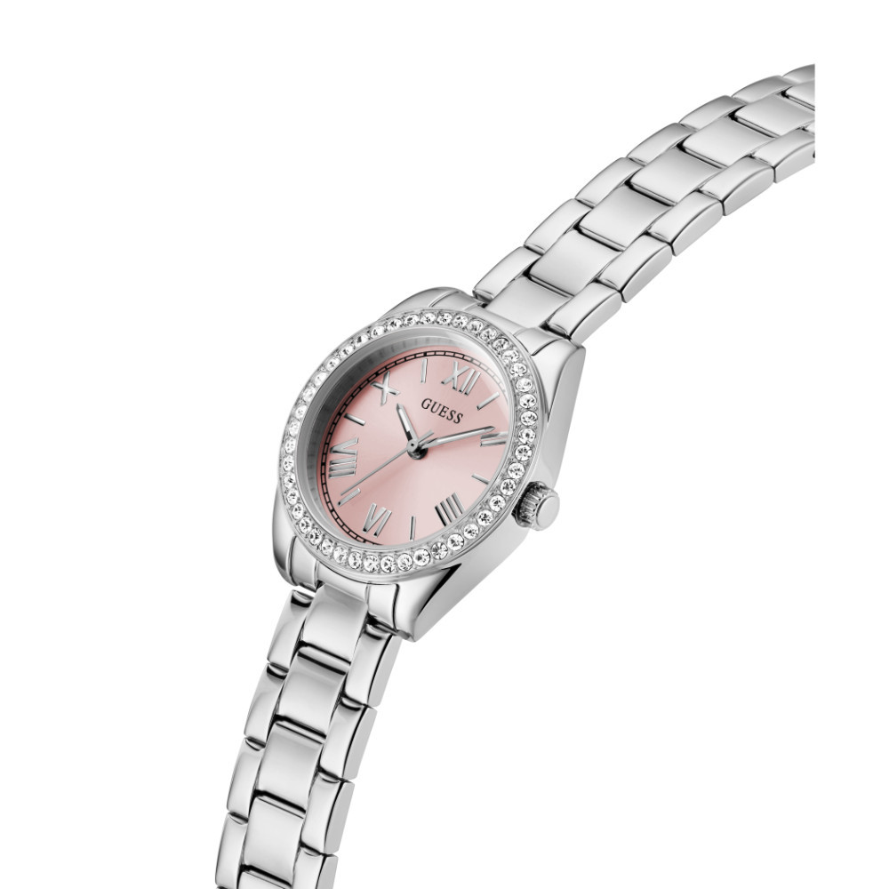 GUESS นาฬิกาข้อมือรุ่น MINI LUNA GW0841L4 สีเงิน