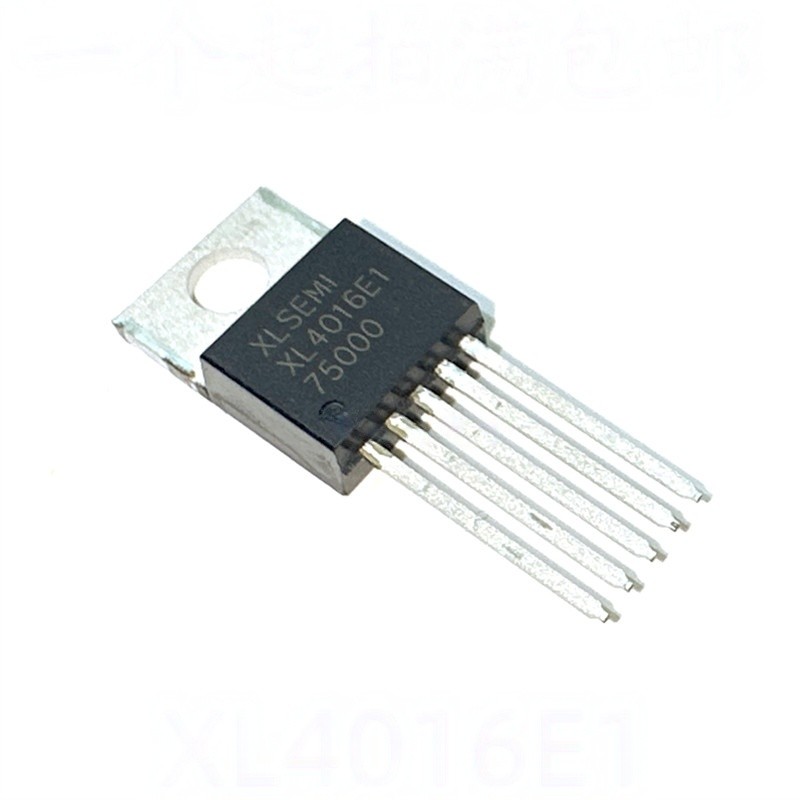 ((1 ชิ้น) ชิ้นส่วนอิเล็กทรอนิกส์ In-Line XL4016E1 TO-220-5 ชิป DC-DC Buck IC