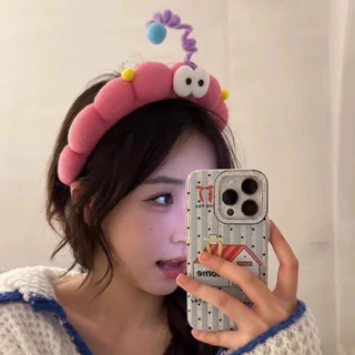 น่ารัก TwistTies ตุ๊กตาฟองน้ําสูง Soft Cloud Shape Hairbands Headwear เครื่องประดับผม