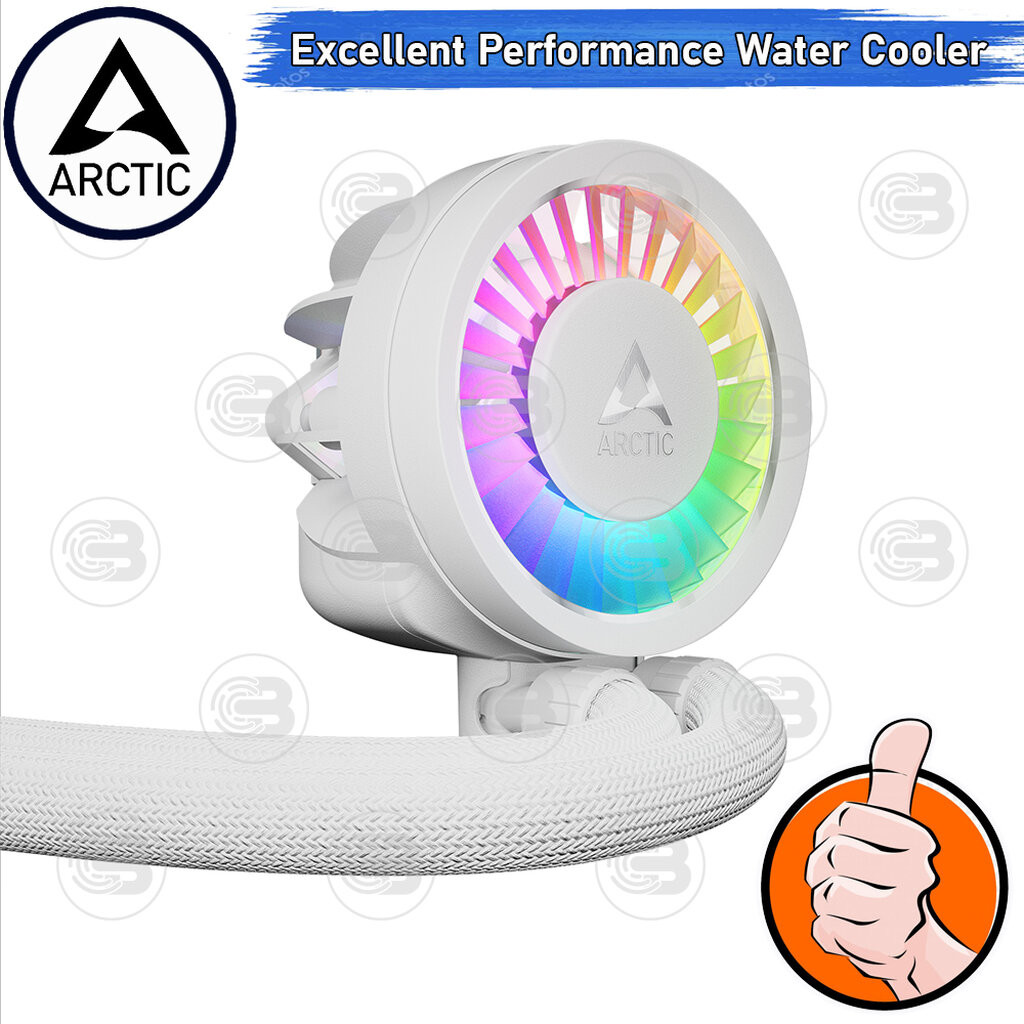 [CoolBlasterThai] ARCTIC Liquid Freezer III Pro 360 A-RGB White (All-In-One CPU Water Cooler) (LGA1851/1700/AM5/AM4)
