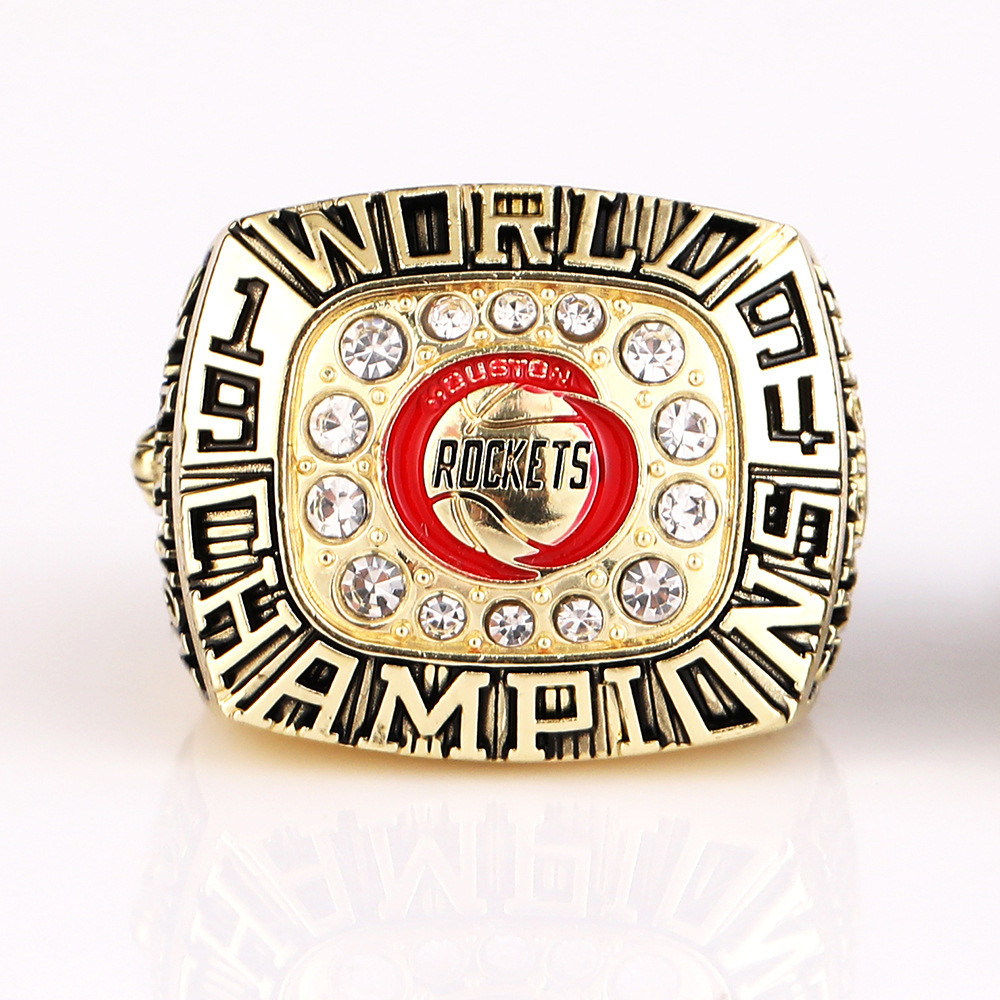 NBA Basketball 1994 Houston Rockets Championship Alloy Ring