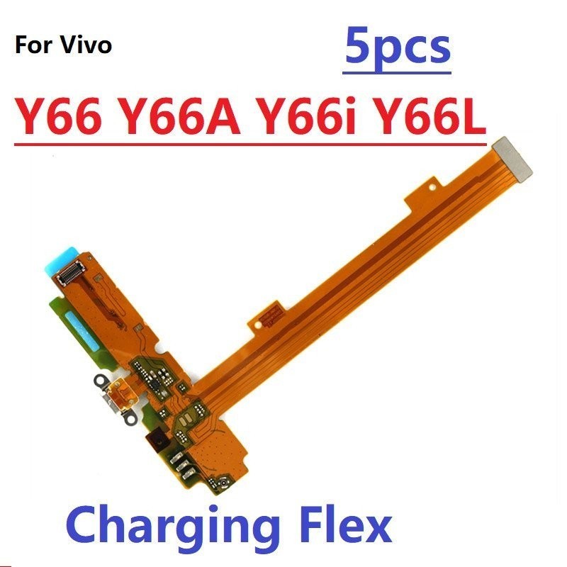 สําหรับ VIVO Y66 Y66A Y66i Y66L USB Charger ชาร์จพอร์ต Dock Connector Flex สายพร้อมไมโครโฟนโมดูลบอร์