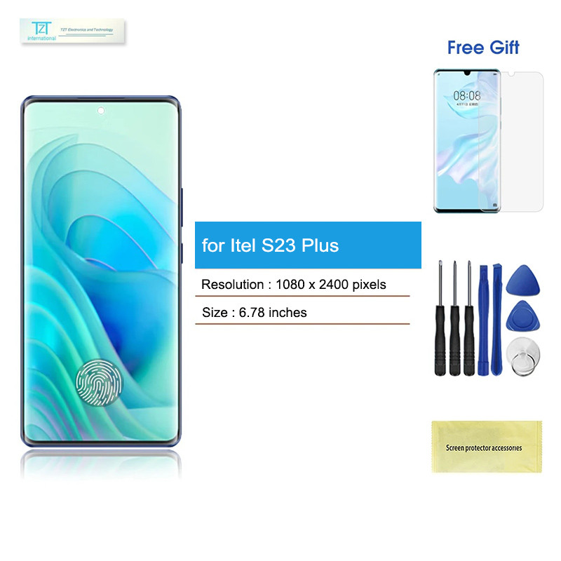 <พร้อมกรอบ> Amoled จอ lcd for Itel S23 Plus หน้าจอ แท้ OLED/Amoled
