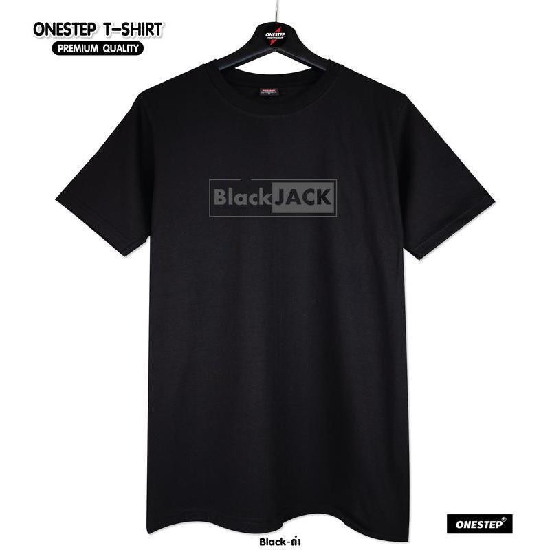 ONESTEP T-SHIRT ผ้า cotton แท้ 100% อย่างาย ไม่ร้อน ลาย BLACK JACK 87 - Man ผู้ชาย Women ผู้หญิง Clothing S-3XL
