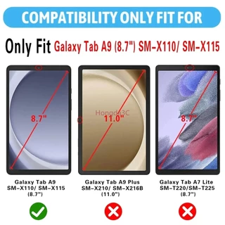 SAMSUNG ฝาครอบ TPU นุ่ม สําหรับ Samsung Galaxy Tab A11, S10 FE, S9, S8 Ultra, S7 FE, S10 Lite, FE+, S9+, S8+, A9, A8, A7, S6 Lite, A7 Lite, S5E, S4, A4, A7S (7.0 นิ้ว)