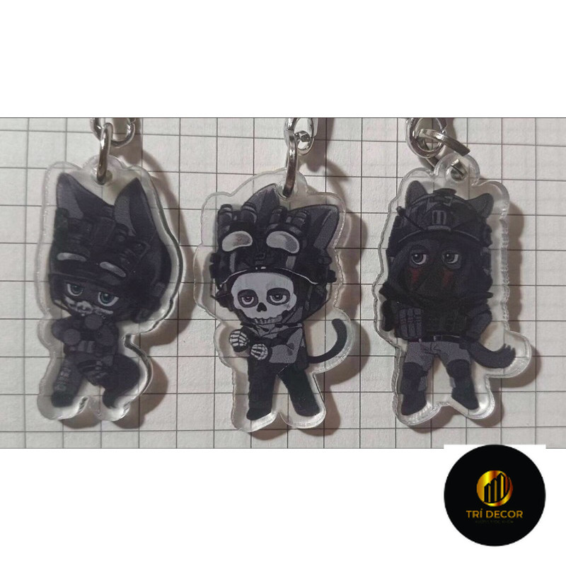 Ghost, Keegan, พวงกุญแจโทรศัพท์และพิน konig [ Call Of Duty ]