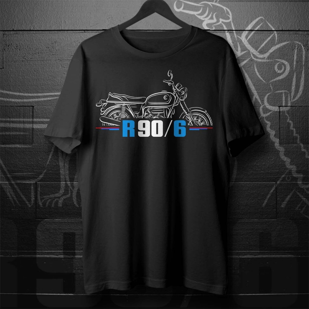 เสื้อยืด Bmw R90/6, เสื้อทีมอเตอร์ไซค์สําหรับ Bmw Riders