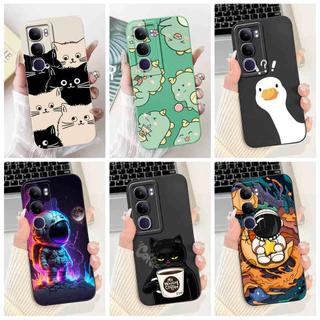 Vivo Y200 (5G) น่ารักนักบินอวกาศแมวไดโนเสาร์ Jelly Case Vivo Y200 5G Soft Silicon กันกระแทกเคสโทรศัพท์