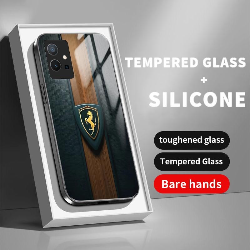 เหมาะสำหรับ VIVO Y75 5G Y75 4G Y75S Y72 Y73 Y76 Y7s Y85 Y89 กรณีโทรศัพท์ป้องกันการตกเคส Cool Artisti