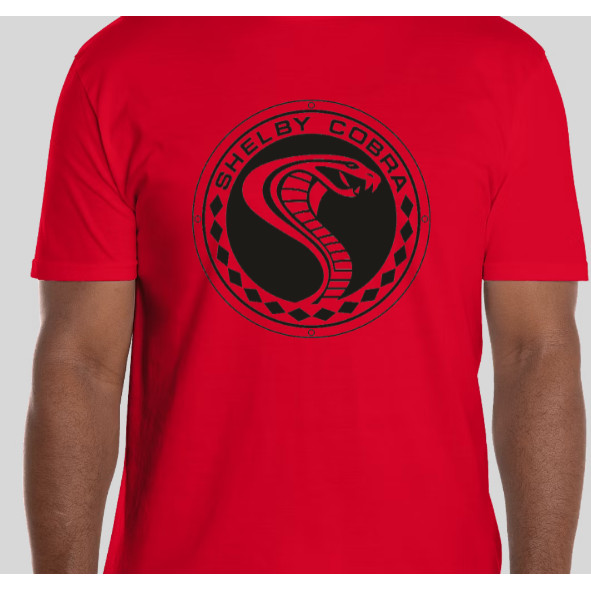 เสื้อยืดลายรถ Ford Shelby Mustang เสื้อยานยนต์