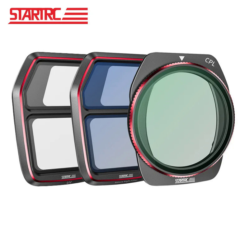 STARTRC For DJI Air 3S Accessories Camera Lens Filter CPL UV Natural Night Filter Aluminum alloy Cli