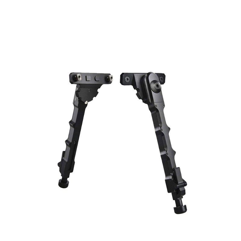 Bon ชุด 2 ชิ้นโลหะ Bipod ขาตั้งสองขาแยกออกแบบ Quick Setup และติดตั้งง่ายบนภูมิประเทศใดๆ