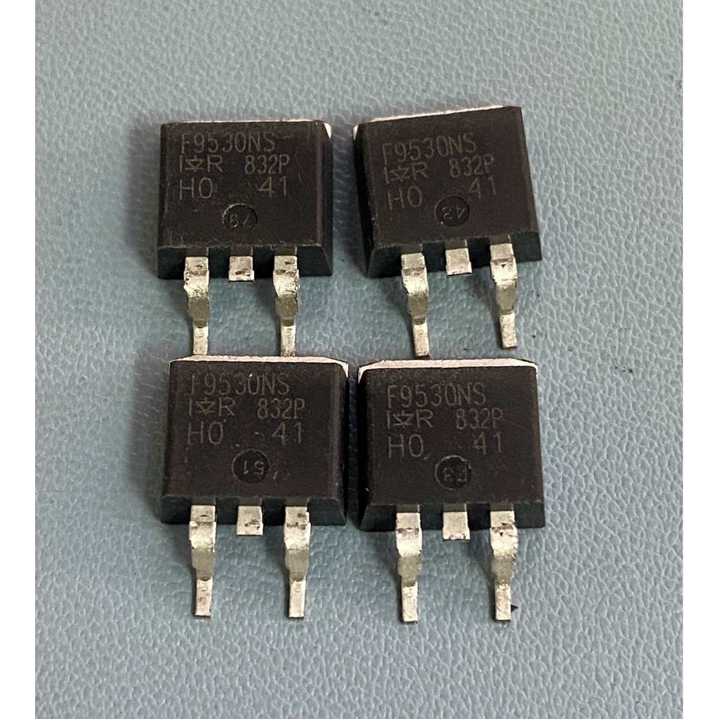 IRF9530 NSแท้ (F9530NSแท้) MOSFET 14A100V-PNP-TO263 (ราคาต่อชิ้น) มีพร้อมส่งในไทย