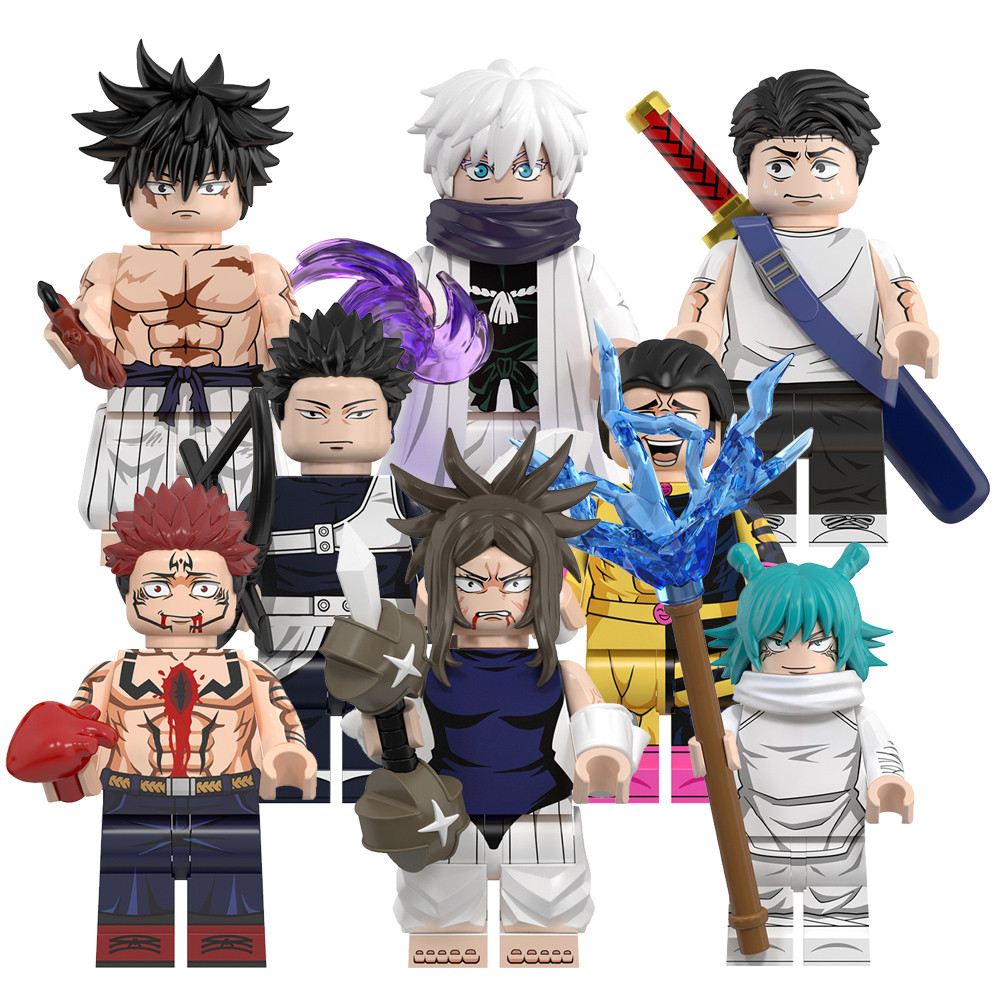 อะนิเมะรูป Jujutsu Okkotsu Yuta Yorozu Ryomer Sukuna ของขวัญปริศนา Mini Building Blocks ของเล่นเด็กของขวัญ